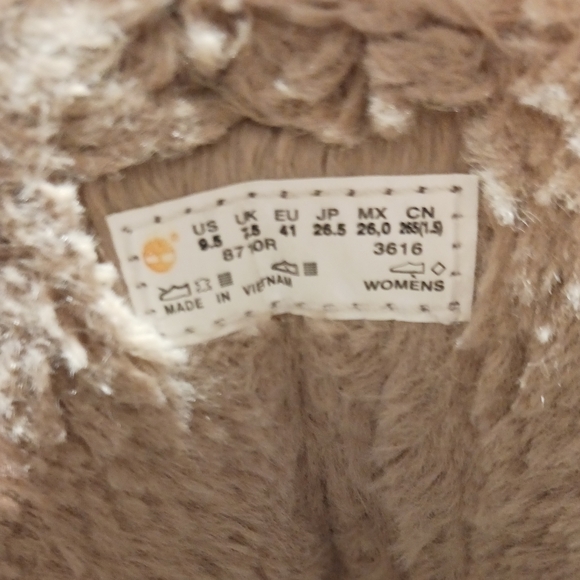 Timberland Women's Mount Hope Tan and Brown Winter Boots 9.5 Lined - Picture 9 of 14